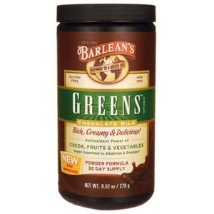 Barlean's Greens Chocolate Silk 9.52oz Powder. - 1 of 1