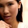 Pure Collection by Ross-Simons 4-4.5mm Cultured Pearl Huggie Hoop Earrings in 14kt Yellow Gold - 3 of 4