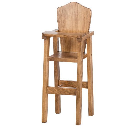 Remley Rebekah S Collection Kids Wooden Doll Furniture High Chair