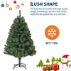 Artificial Christmas Tree, Realistic High-End Spruce Christmas Tree, Prelit Christmas Tree, Metal Hinges, for Home, Office, Party - 2 of 4