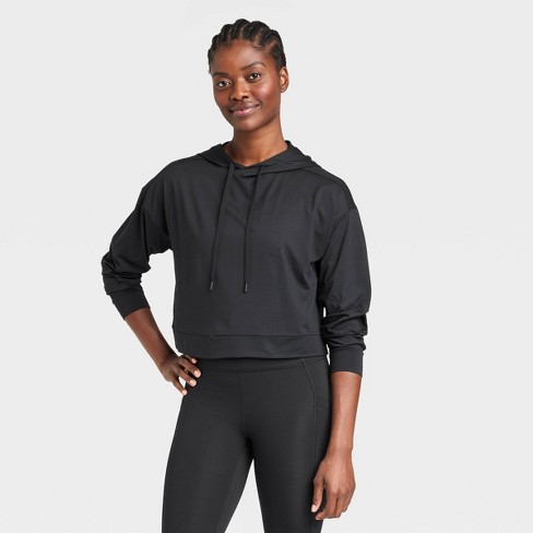 Women's Soft Stretch Hoodie - All In Motion™ Black Xs : Target