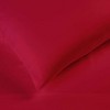 Premium Cotton 300 Thread Count Solid Pillowcase Set of 2 by Blue Nile Mills - 3 of 3