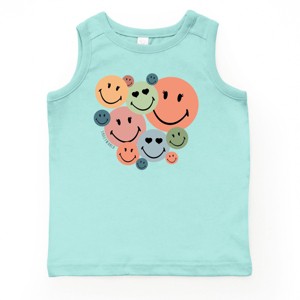 The Juniper Shop SmileyWorld Stacked Smiles Youth Tank Top - 1 of 4