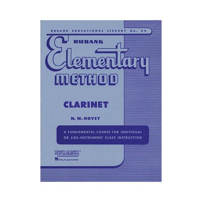 Hal Leonard Rubank Elementary Method for Clarinet