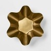 Metal Wavy Bowl Gold - Threshold™ designed with Studio McGee: Aluminum, Curved Design, Tabletop Accent Piece - 4 of 4