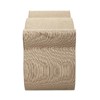 FURNIinspire Pet Ceates and Houses, Cat Scratcher Bed-Hammock, Pad, Chair. Natural Scratch Post for Indoor Cats, Brown, 19.29"*12.99"*9.65" - 3 of 4