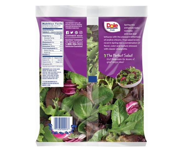 Dole Spring Mix Lettuce Blend - 5oz