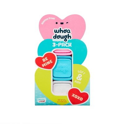 Chuckle & Roar Whoa Valentines Modeling Dough - 3pk