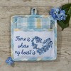 Park Designs Forget Me Not Pocket Potholder Set of 4 - 2 of 4