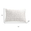HomeRoots Rayon With Bamboo Memory Foam Firm Queen Size Bed Pillow - 3 of 4
