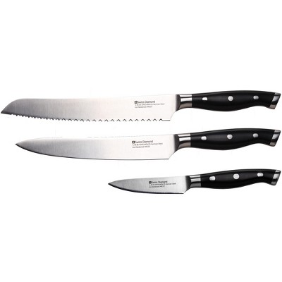 Swiss Diamond 3pc Cutlery Starter Set