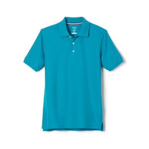 French Toast School Uniform Co-Ed Short Sleeve Pique Polo - 1 of 2