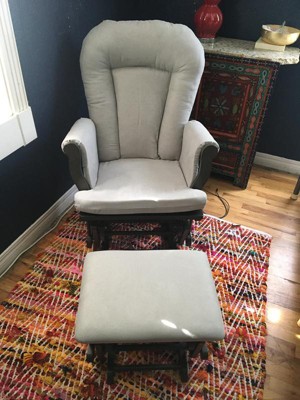 Forever eclectic cozy discount glider and ottoman