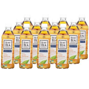Teas' Tea Organic Unsweetened Golden Oolong Tea - Case of 12/16.9 oz