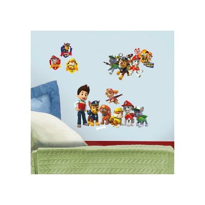 Paw Patrol Peel and Stick Wall Decals for Kids