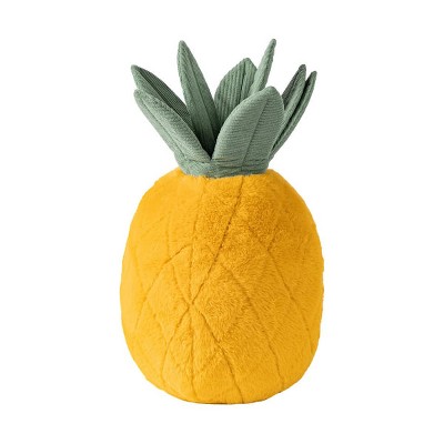Hub Styler Yellow Pineapple Shaped Throw Pillow