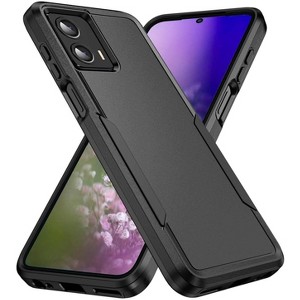 Entronix Case Designed for Motorola G 2023 Heavy Duty Case, Protection Shockproof Dropproof Dustproof Anti-Scratch Case - 1 of 4