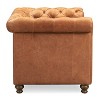 Poly & Bark Lyon Lounge Chair in Cognac Tan - 3 of 4