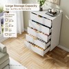 5 Drawer Dresser for Bedroom, 48” Tall Dresser Chest of Drawers, Modern Wood Storage Dresser Organizer - 4 of 4