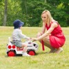 Kids Ride On Car, Powerful Ride-On Toy,Toddlers Electric Ride On Car with Radar Rocket Sound, Flash Lights, Ride on Toy for Kids - 2 of 4