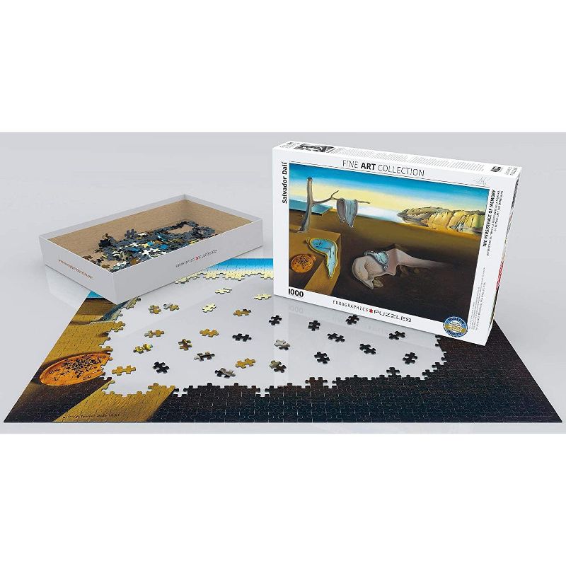 Eurographics Inc. The Persistence of Memory by Salvador Dali 1000 Piece Jigsaw Puzzle, 3 of 7