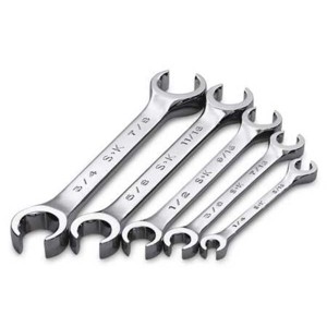 Sk Professional Tools  Flare Nut Wrench Set,5 Pieces,6 Pts 381 - 1 of 1