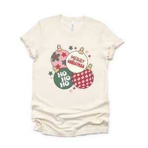 Simply Sage Market Women's Christmas Ornaments Short Sleeve Graphic Tee - 1 of 4