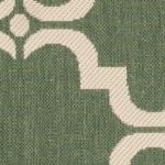 dark green/beige