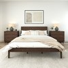 Plank+Beam Duo Solid Wood King Bed Frame with Panel Headboard , No Box Spring Needed - 2 of 4
