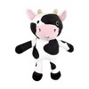 Hudson Baby Plush Bathrobe and Toy Set, Cow, One Size - 3 of 3