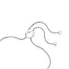 Ross-Simons 7-7.5mm Cultured Pearl and .40 ct. t.w. White Topaz Bolo Bracelet in Sterling Silver Size - 3 of 4