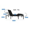 GDFStudio Sapphire Modern Motorized Head Foot Incline Adjustable Bed Base with Wireless Remote - 2 of 4