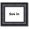 PosterPalooza | Photo Size Linear Black Picture Frame - UV Acrylic, Foam Board Backing, Hanging Hardware - 2 of 4