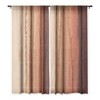 Monika Strigel Within The Tides Cinnamon DAR Single Panel Sheer Window Curtain - Deny Designs - image 3 of 4