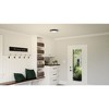 Quoizel Lighting Irving 1 - Light Flush Mount in  Matte Black - 2 of 4