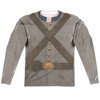 Men's Confederate Soldier (Front Back Print) Long Sleeve Costume T-Shirt - 2 of 4