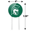 Illinois Wesleyan University Primary Logo Acrylic Cake Topper Party Decoration for Wedding Anniversary Birthday Graduation - 2 of 4