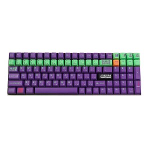 Electro Burst 129 Keys Eva 01 PBT Keycap Set - 1 of 4