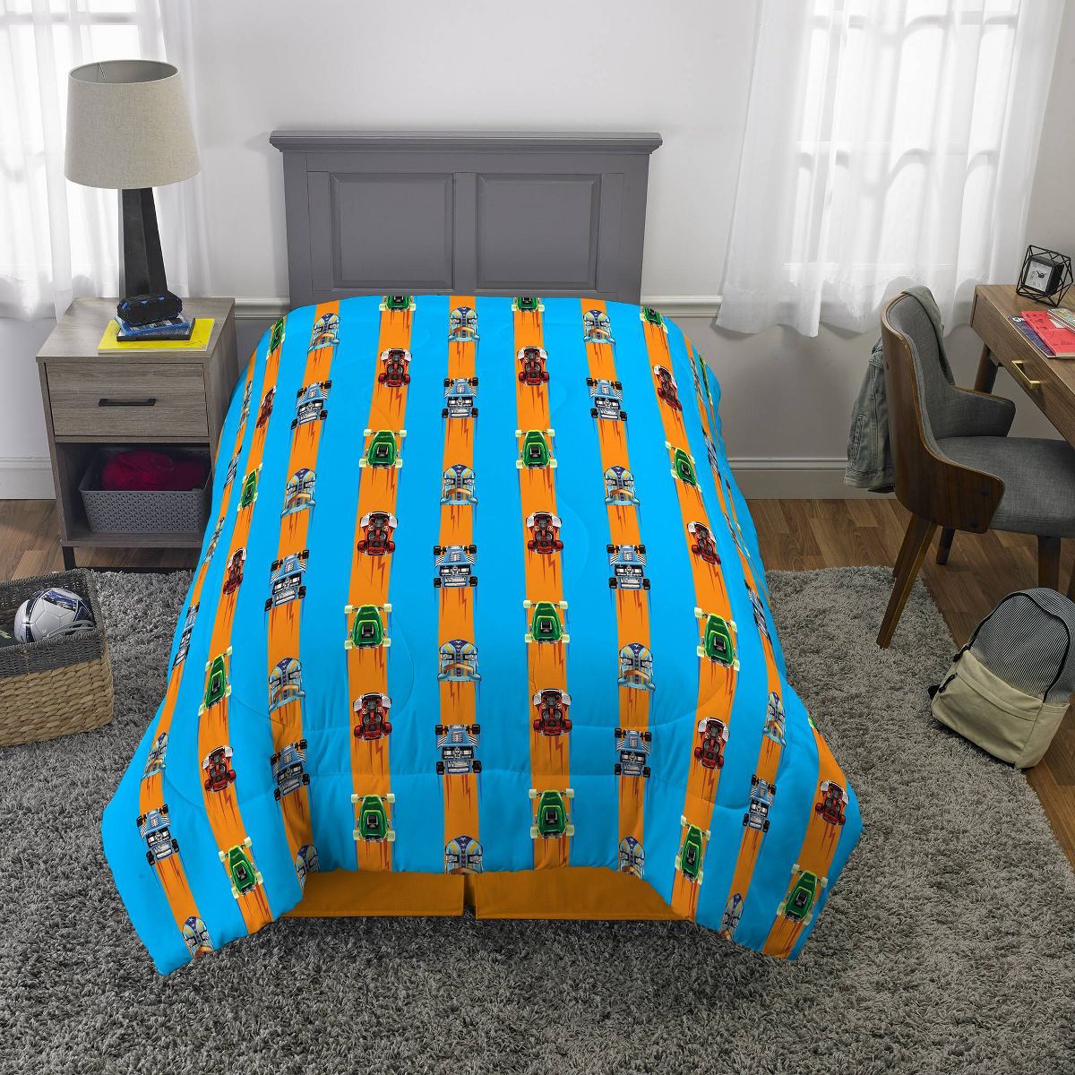 Twin/Full Hot Wheels Kids' Comforter - thumbnail 2