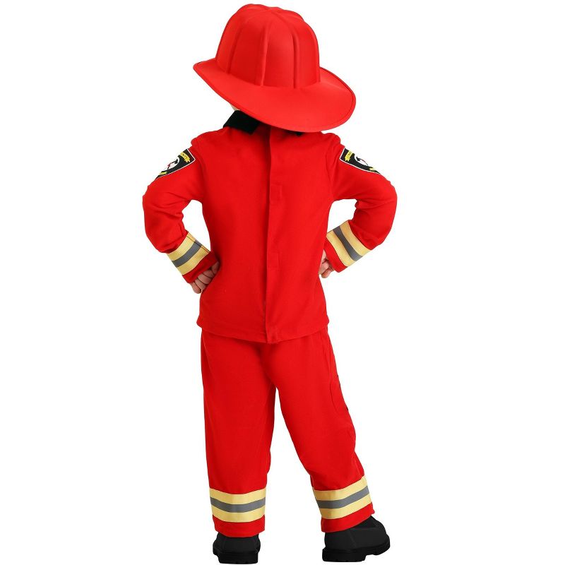 HalloweenCostumes.com Friendly Firefighter Costume for Toddlers, 3 of 4