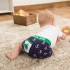 Pavilion Gift Company - Blue and Green Whale - 12-24 Months Baby Shorts - Shorts - 2 of 4