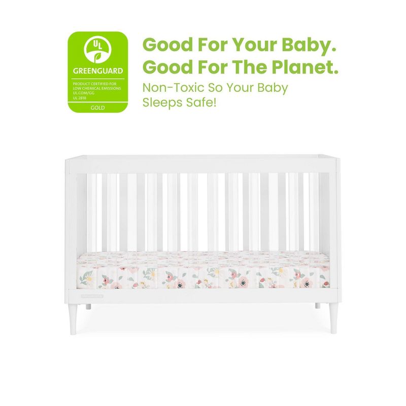 Delta Children Bowie 4-in-1 Convertible Acrylic Crib - Greenguard Gold Certified, 6 of 14