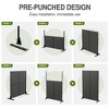 Dovelina Outdoor Metal Privacy Screen Freestanding Patio Decorative Screens - 4 of 4