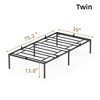 Bed Frame, Heavy Duty Metal Platform Bed, 1000LBS Capacity, Noise-Free, Anti-Sliding Slats - 4 of 4