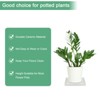 Unique Bargains Ceramic Durable Indoor Decorative Plant Saucer 2 Pcs - 3 of 4