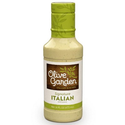 Olive Garden Signature Italian Dressing 16 fl oz Bottle (Pack of 2)