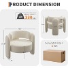 Acekool Barrel Accent Chair - 3 of 4