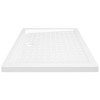 VidaXL Shower Base Tray with Dots White 35.4 in.x27.6 in.x1.6 in. ABS - 4 of 4