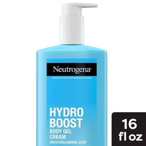 Neutrogena Hydro Boost Hydrating Body Gel Cream with Hyaluronic Acid  for Normal to Dry Skin  - 16oz - image 1 of 4