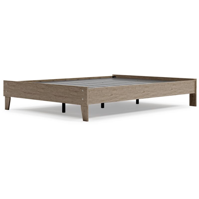 Oliah Platform Bed Natural - Signature Design by Ashley, 1 of 9